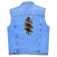 Нашивка термо Rockabilly Will Never Die наспинна (thps-037) Изображение