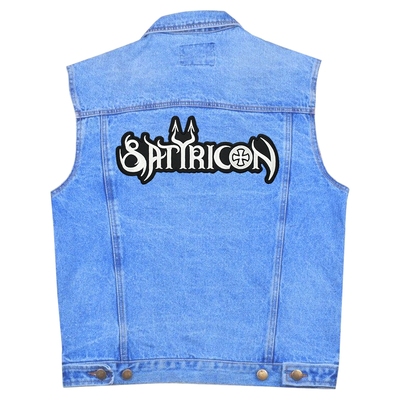 Нашивка термо Satyricon (logo) наспинна (thps-039) Изображение