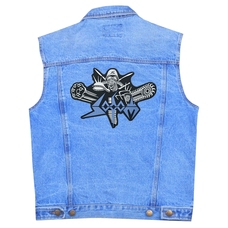 Нашивка термо Sodom (Knarrenheinz and logo) наспинна (thps-002) Изображение