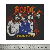 Нашивка ткана AC/DC - HIGHWAY TO HELL (ofp-036) Изображение