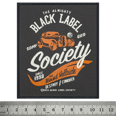 Нашивка ткана BLACK LABEL SOCIETY - THE BLESSED HELLRIDE (ofp-241) Изображение