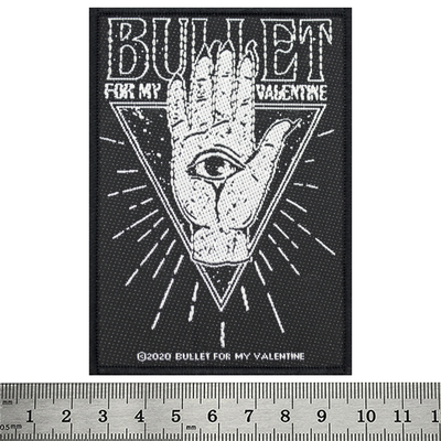 Нашивка ткана BULLET FOR MY VALENTINE - ALL SEEING EYE (ofp-245) Изображение
