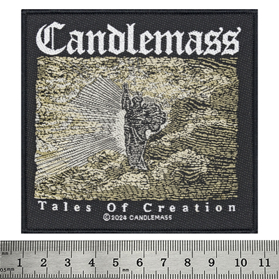 Нашивка ткана CANDLEMASS - TALES OF CREATION (ofp-168) Изображение