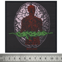Нашивка ткана CARCASS - CABEZA (ofp-126) Изображение