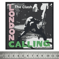 Нашивка ткана THE CLASH - LONDON CALLING (ofp-226) Изображение
