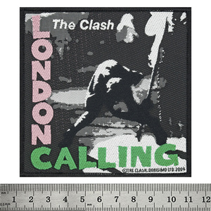 Нашивка ткана THE CLASH - LONDON CALLING (ofp-226) Зображення