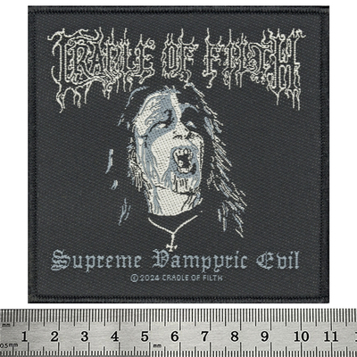 Нашивка ткана CRADLE OF FILTH - SUPREME VAMPYRIC EVIL (ofp-166) Изображение
