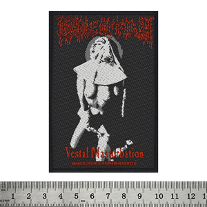Нашивка ткана CRADLE OF FILTH - VESTAL MASTURBATION (ofp-040) Изображение