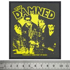 Нашивка ткана THE DAMNED - YOUNG, HOT, LOUD AND STIFF (ofp-305) Зображення