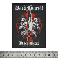 Нашивка ткана DARK FUNERAL - BLACK METAL (ofp-042) Зображення
