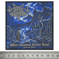 Нашивка ткана DARK FUNERAL - WHERE SHADOWS FOREVER REIGN (ofp-176) Изображение