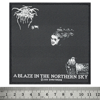 Нашивка ткана DARKTHRONE - A BLAZE IN THE NORTHERN SKY (ofp-178) Зображення