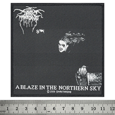 Нашивка ткана DARKTHRONE - A BLAZE IN THE NORTHERN SKY (ofp-178) Зображення
