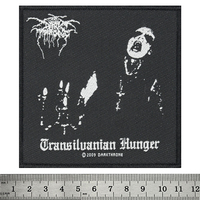 Нашивка ткана DARKTHRONE - TRANSILVANIAN HUNGER (ofp-177) Зображення