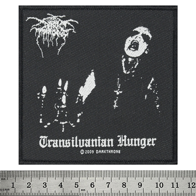 Нашивка ткана DARKTHRONE - TRANSILVANIAN HUNGER (ofp-177) Зображення