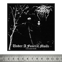 Нашивка ткана Darkthrone "Under a Funeral Moon" (ofp-010) Зображення