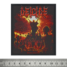 Нашивка ткана DEICIDE - TO HELL WITH GOD (ofp-050) Изображение