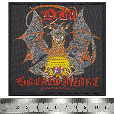 Нашивка ткана DIO - SACRED HEART (ofp-255) Зображення