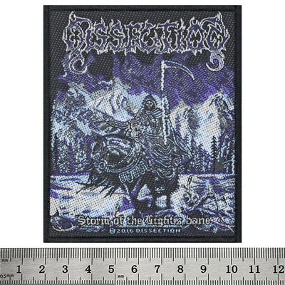 Нашивка ткана DISSECTION - STORM OF THE LIGHTS BANE (ofp-180) Зображення