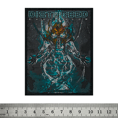 Нашивка ткана Disturbed "Evolution" (ofp-015) Изображение