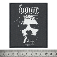 Нашивка ткана DOWN - LOGO/FACE (ofp-183) Изображение