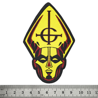 Нашивка ткана GHOST - PAPA HEAD (ofp-136) Изображение
