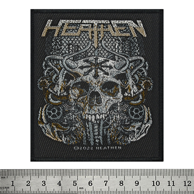 Нашивка ткана HEATHEN - CHAOS OF EVOLUTION (ofp-094) Зображення