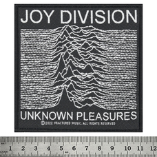 Нашивка ткана JOY DIVISION - UNKNOWN PLEASURES (ofp-193) Изображение