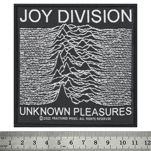 Нашивка ткана JOY DIVISION - UNKNOWN PLEASURES (ofp-193) Изображение