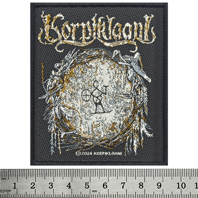 Нашивка ткана KORPIKLAANI - RANKARUMPU (ofp-268) Изображение