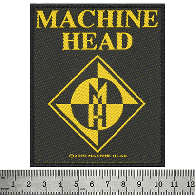 Нашивка ткана MACHINE HEAD - DIAMOND LOGO (ofp-199) Изображение