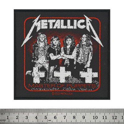 Нашивка ткана METALLICA - MASTER OF PUPPETS BAND (ofp-063) Зображення