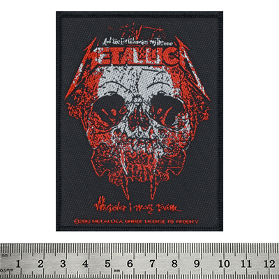Нашивка ткана METALLICA - WHEREVER I MAY ROAM (ofp-103) Зображення