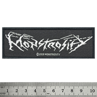 Нашивка ткана MONSTROSITY - LOGO (ofp-277) Зображення