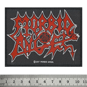 Нашивка ткана MORBID ANGEL - LOGO (ofp-202) Зображення