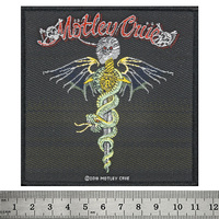 Нашивка ткана MOTLEY CRUE - DR FEELGOOD (ofp-204) Изображение