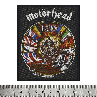 Нашивка ткана MOTORHEAD - 1916 (ofp-060) Изображение