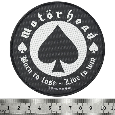 Нашивка ткана MOTORHEAD - BORN TO LOSE (ofp-280) Изображение