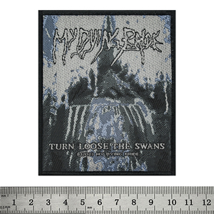 Нашивка ткана MY DYING BRIDE - TURN LOOSE THE SWANS (ofp-095) Зображення