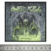 Нашивка ткана OVERKILL - WHITE DEVIL ARMORY (ofp-215) Изображение