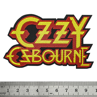 Нашивка ткана OZZY OSBOURNE - LOGO CUT-OUT (ofp-286) Зображення