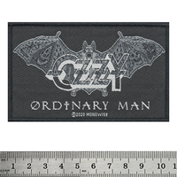 Нашивка ткана OZZY OSBOURNE - ORDINARY MAN (ofp-214) Изображение