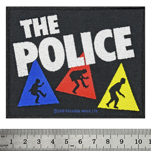 Нашивка ткана THE POLICE - TRIANGLES (ofp-225) Зображення