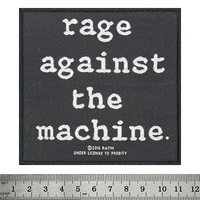 Нашивка ткана RAGE AGAINST THE MACHINE - LOGO (ofp-216) Изображение