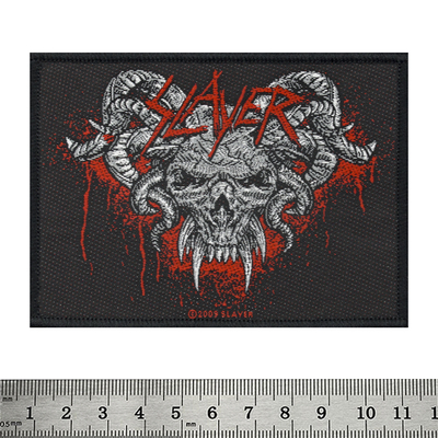 Нашивка ткана SLAYER - DEMONIC (ofp-128) Изображение