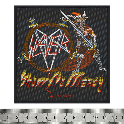 Нашивка ткана SLAYER - SHOW NO MERCY (ofp-074) Изображение