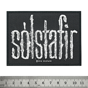 Нашивка ткана SOLSTAFIR - LOGO (ofp-112) Зображення