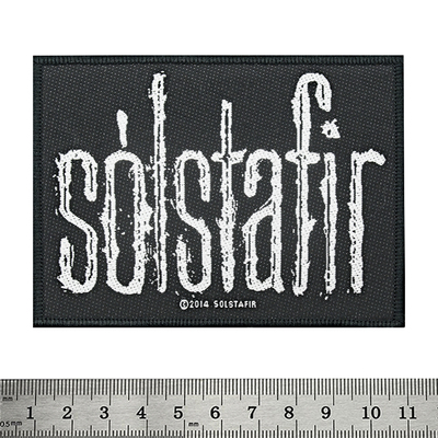 Нашивка ткана SOLSTAFIR - LOGO (ofp-112) Изображение