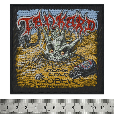 Нашивка ткана TANKARD - STONE COLD SOBER (ofp-079) Изображение