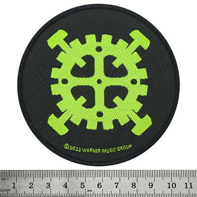 Нашивка ткана TYPE O NEGATIVE - GEAR LOGO (ofp-311) Изображение